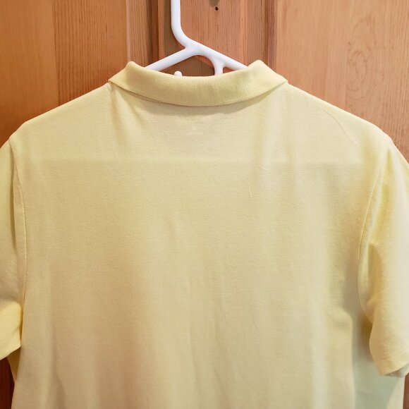 Rogers Women's Yellow Cotton Pique Polo Shirt, Size: XL - Picture 7 of 15